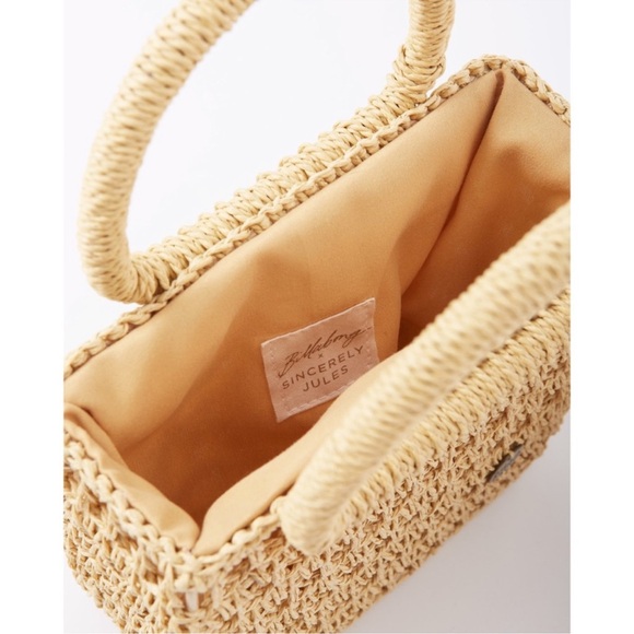 BILLABONG X SINCERELY JULES STRAW CLUTCH BAG - Picture 5 of 8